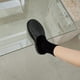 thumbnail image 4 of Sandalias Mujer Plástico Impermeable G Zuecos Punta Cerrada Modelo Verano (Negro 7), 4 of 8