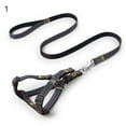 thumbnail image 2 of SPRING PARK Pet Dog Denim Thick Wear-resistant Chest Strap Traction Leash Puppy Collar Belt, 2 of 7