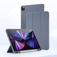 thumbnail image 1 of Adecuado para 2024 11 pulgadas 10.5 con ranura para lápiz air4 funda protectora inferior suave de silicona 9.7 para iPad 10.2, 1 of 2