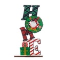 thumbnail image 2 of De Adorno De Letras De Navidad, Pintura De Color, Letrero De Letras De Madera Para Decoración De Mesa De Navidad 3 Piezas Eigraketly HA037779-00, 2 of 6