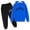 Blue, variant on TAIAOJING Baby Boy Girl Sweatshirt Tracksuit Fall Winter Clothes Children Kids Casual Letter Printed Long Sleeve Hoodie Pullover Jogger Sweatpants