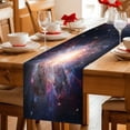 thumbnail image 5 of Table Runner - 72 Inch Long, Universe Explosion Kitchen Dining Table Runner Dresser Scarves, Modern Abstract Galaxy Universe Farmhouse Decor for Coffee Tables Wedding Party Banquet, 5 of 8