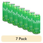 (7 pack) bubly Lime Sparkling Water, 16 fl oz, Can
