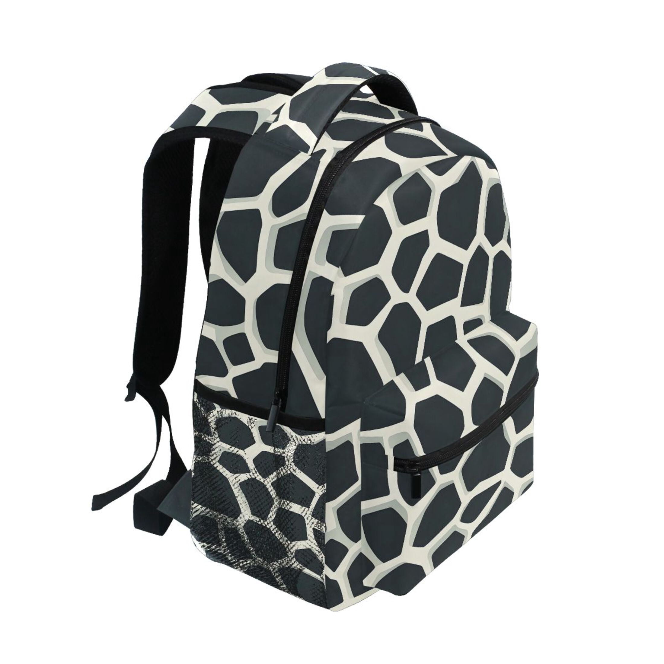 ALAZA Stylish Backpack Cow Print Elementary Bookbag Personalized Laptop School Bags Travel Daypack
