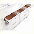 thumbnail image 7 of Dressers: Modern 9-Drawer Wood Dresser in Pearl White | White | Wood, 7 of 7
