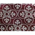 thumbnail image 5 of oneOone Georgette Viscose Burgundy Fabric Block Craft Projects Decor Fabric Printed By The Yard 42 Inch Wide, 5 of 5