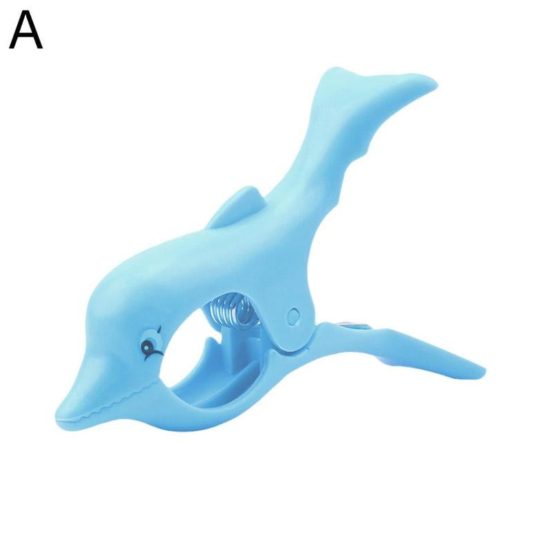 Plastic Animal Towel Wind Clips Sun Lounger Beach Sunbed Cute Pegs Pool Towel Clips Clothespin