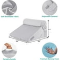 thumbnail image 3 of Wedge Pillow Headboard Orthopedic Bed Wedge Pillows Set for After Surgery Adjustable Pillow Wedge for Acid Reflux&Back Pain Relief Sleeping Back Pillow for Bed Sitting Up Wh, 3 of 6
