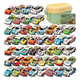 thumbnail image 1 of 60pcs Carros A Escala Juguetes De Cars De Metal Con Cochera Xtellar multicolor, 1 of 4