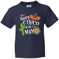 thumbnail image 3 of Inktastic Happy Cinco De Mayo- Sombrero, Cactus, Flowers Youth T-Shirt, 3 of 5