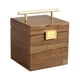 thumbnail image 1 of Caja Joyero, Caja de Almacenamiento de Estuche Extraíble Joyero para Gemelos, Anillos, Pulseras, Pendientes, Relojes, 1 of 9