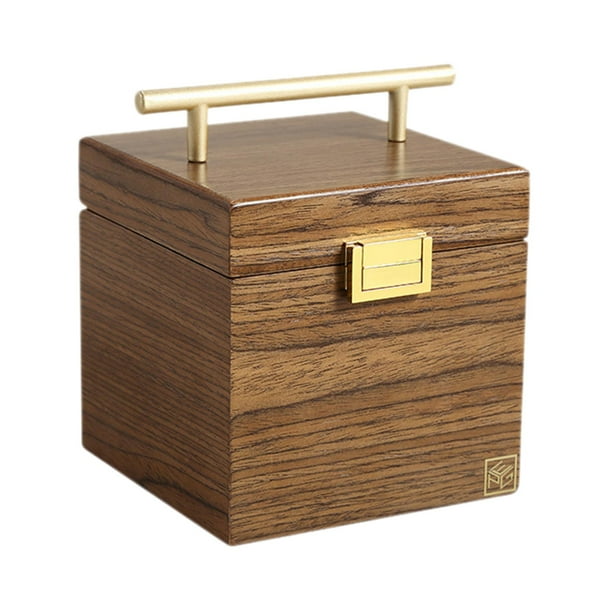 Caja Joyero, Caja de Almacenamiento de Estuche Extraíble Joyero para Gemelos, Anillos, Pulseras, Pendientes, Relojes