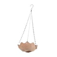 thumbnail image 2 of CarpNettore Hanging Bird Bath Water Feeder Birds Feeder Tray for Garden Hummingbird Tree Pink, 2 of 9