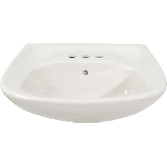 Toto LT237.4#01 4-Inch Center Hole Lavatory Only, Cotton White