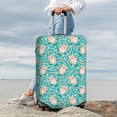 thumbnail image 7 of Susaid Pig And Flower Print Elastic Washable Suitcase Cover with Hidden Zipper, Fits 18-32 Inch Luggage for Protection During Travel-Large, 7 of 7