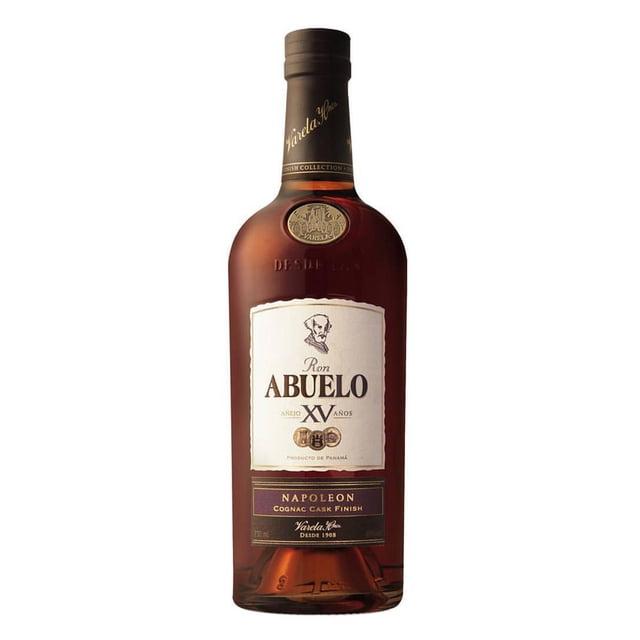 Paquete de 3 Ron Abuelo Finish Collection Napoleon 750 ml