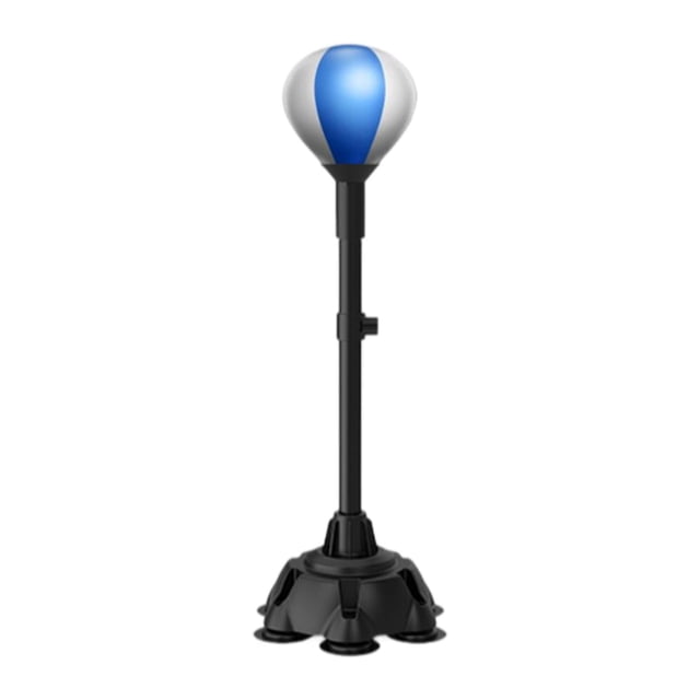 S SERENABLE Boxing Speed Ball Adjustable Boxing Punch Ball for Home Gym Training Hitting Blue