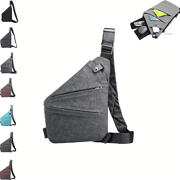 GASTROPOD Crossbody Bag For Men With Durable Mens Shoulder Bags Crossbody Design