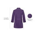 thumbnail image 4 of Panda Uniform Medical Lab Wear for Women, Doctor Coat, 10XL, Purple, 4 of 8