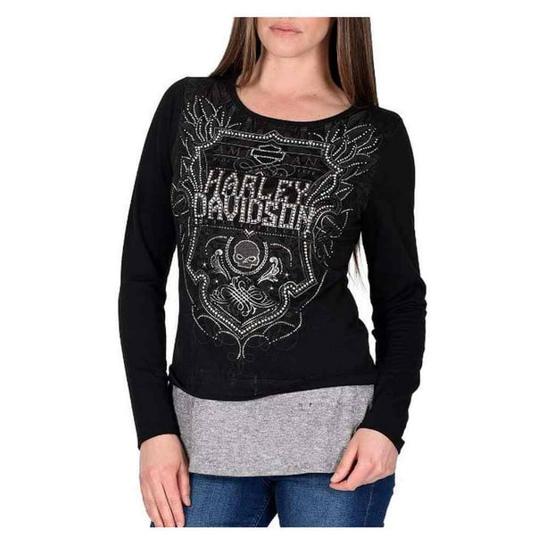 Harley-Davidson - Harley-Davidson Women's Soul Shield Embellished ...