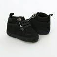 thumbnail image 6 of URMAGIC Infant Baby Boys Girls PU Leather High-Top Moccasins Soft Sole Shoes, 6 of 7