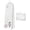 White, variant on Wedding Dress Garment Bag 71" x 24" x 16" | Extra Large Gusseted Dress Cover with 3 Clear Accessory Pockets | Thick Non-Woven Fabric, Durable Zipper, Foldable Tote for Gowns & Dresses | White