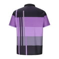 thumbnail image 6 of Felirenzacia Men’s Everyday Active Polo Shirt, Soft Knit Breathable Short Sleeve Golf Top, Purple,S, 6 of 6