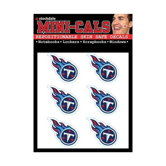 Wincraft 1493476251 NFL Tennessee Titans Tattoo Face Cals