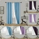 thumbnail image 2 of Cortinas opacas para cocina SAMIMPORT-2011, color verde azulado, 89 x 243 cm (2 paneles), 2 of 3