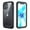 Black, variant on ImpactStrong Clear Case for iPhone 12/iPhone 12 Pro, Ultra Protective Case with Built-in Clear Screen Protector Full Body Cover (Navy Blue)