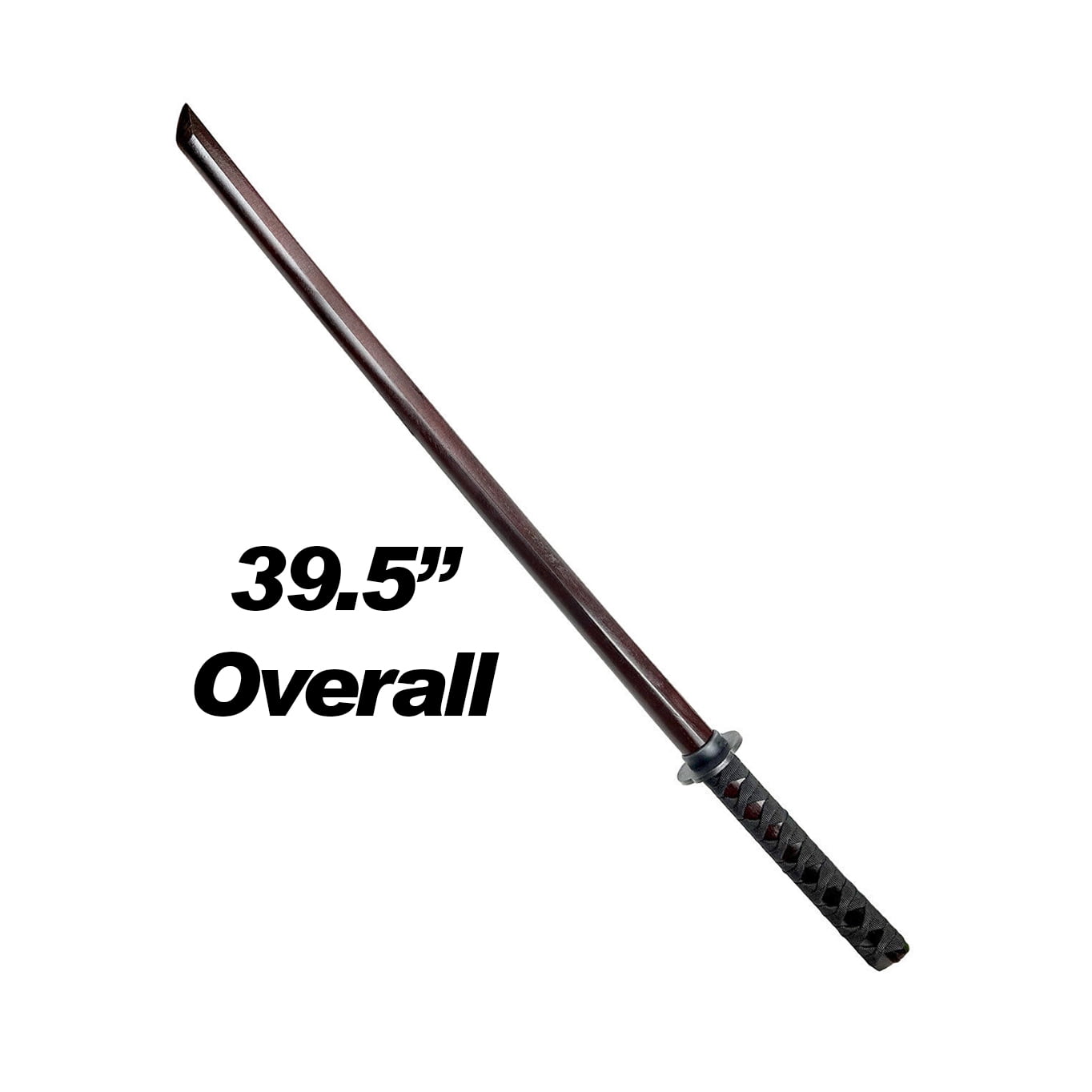 40" Bokken Sword, Japanese Kendo Katana Wooden Samurai Training Sword with Carrying Case