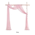 thumbnail image 3 of Cateissary La tela respetuosa del medio ambiente del drapeado del de la boda del poliéster para la celebración sostenible cubre el de la boda Kits de decoración para fiestas rosa, 3 of 6