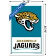 thumbnail image 3 of NFL Jacksonville Jaguars - Logo 21 Wall Poster, 22.375" x 34", Framed, 3 of 3