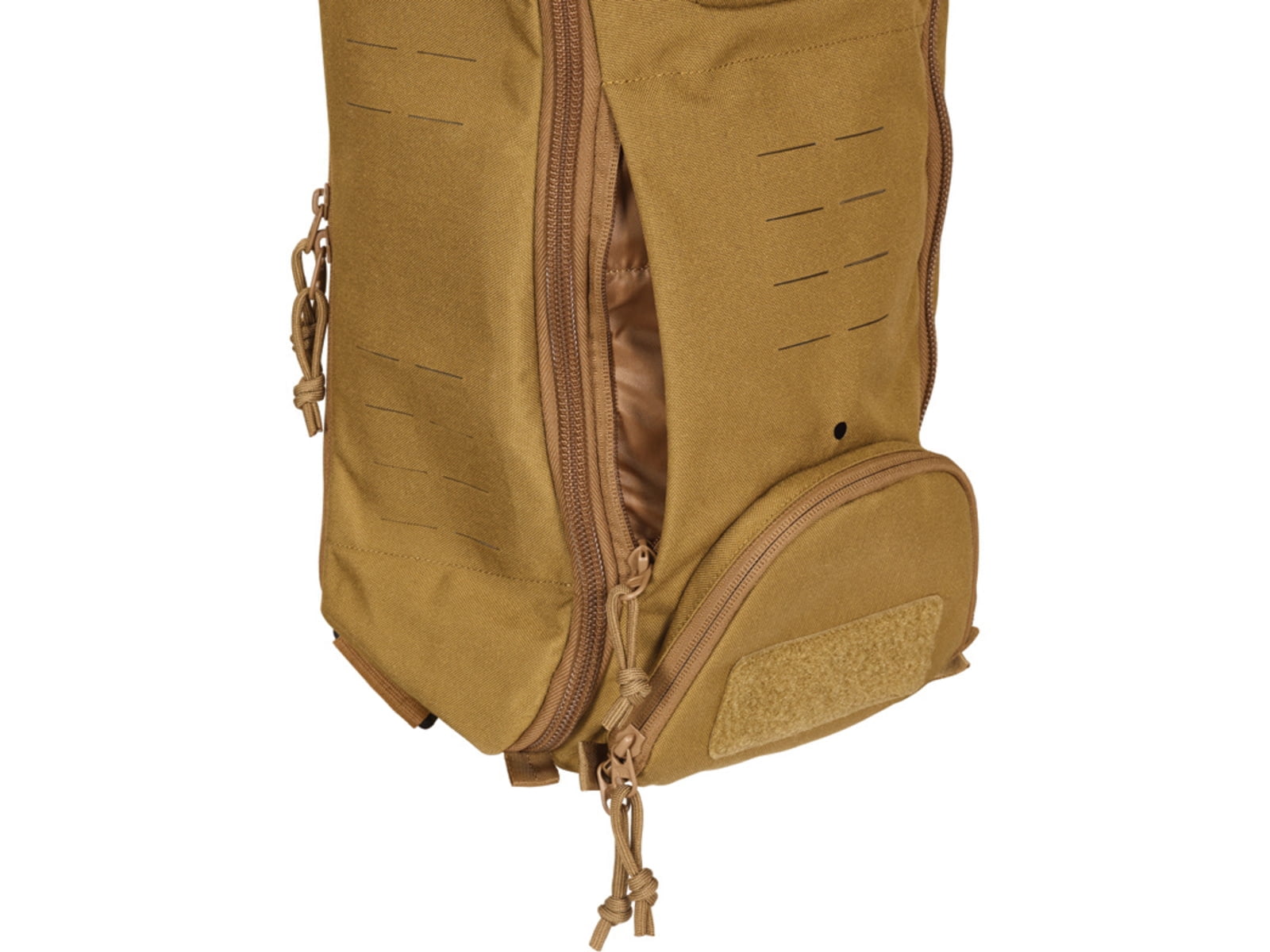 Tasmanian Tiger Modular Sling Pack 20, Sling Bag with MOLLE, YKK Zippers, Hydration Compatible, Coyote