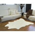 thumbnail image 2 of Luxe Classic Faux Hide Rug | 5.25'x7.5', 2 of 2