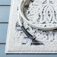 thumbnail image 5 of SAFAVIEH Cabana Kyleigh Ivory/Grey 2'2"X9' Runner Indoor/Outdoor Runner Rug Ivory/Grey, 2'2" x 9', 5 of 9