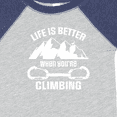 thumbnail image 4 of Inktastic Rock Climbing Mountains Boys or Girls Baby Bodysuit, 4 of 5