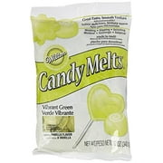 (4 pack) (4 Pack) Wilton Candy Melts, Vibrant Green, 12 oz.