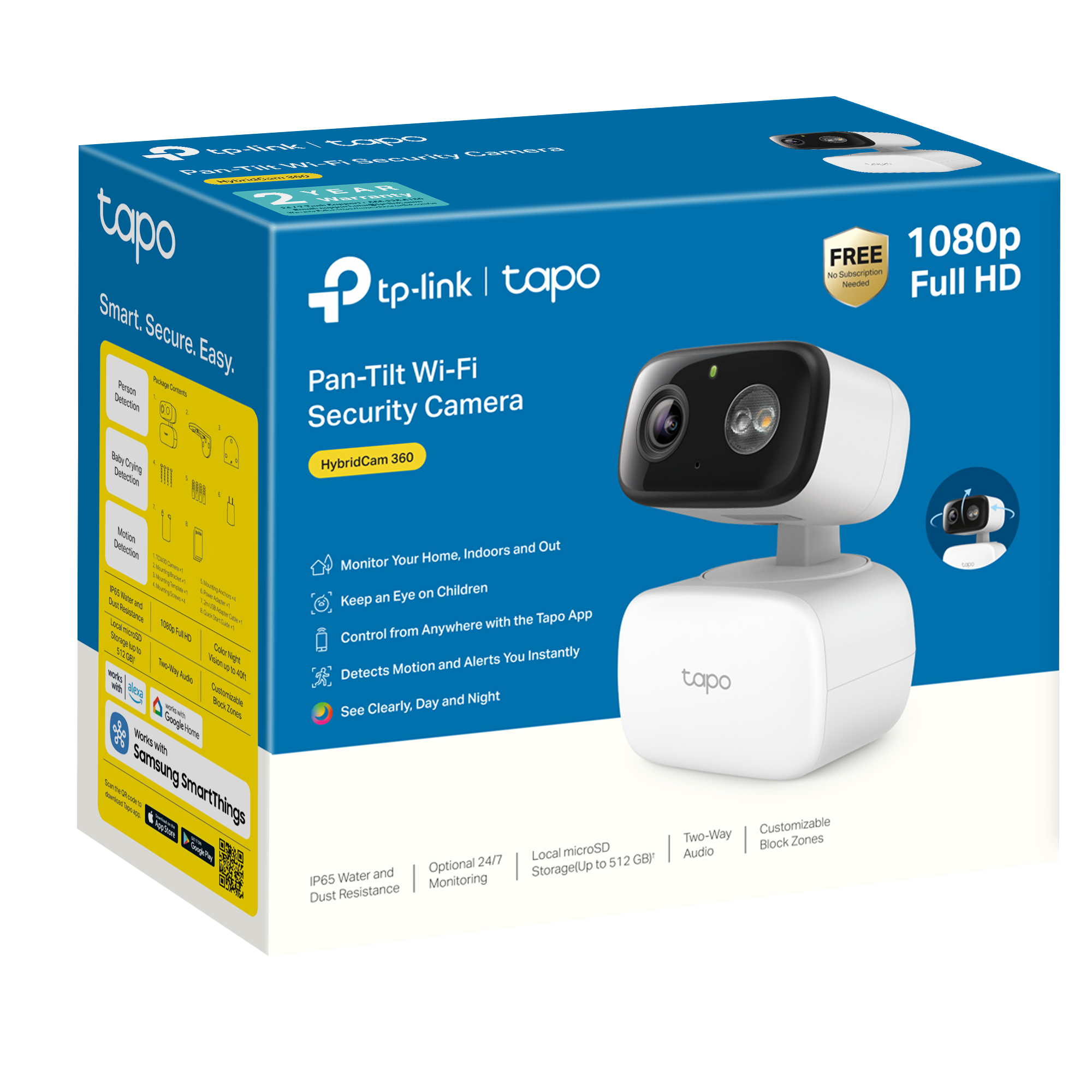 TP-Link Tapo TCW30 Indoor/Outdoor Security Camera photo 3