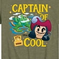 thumbnail image 3 of Disney Emoji - Captain Of Cool - Toddler And Youth Short Sleeve Graphic T-Shirt, 3 of 5