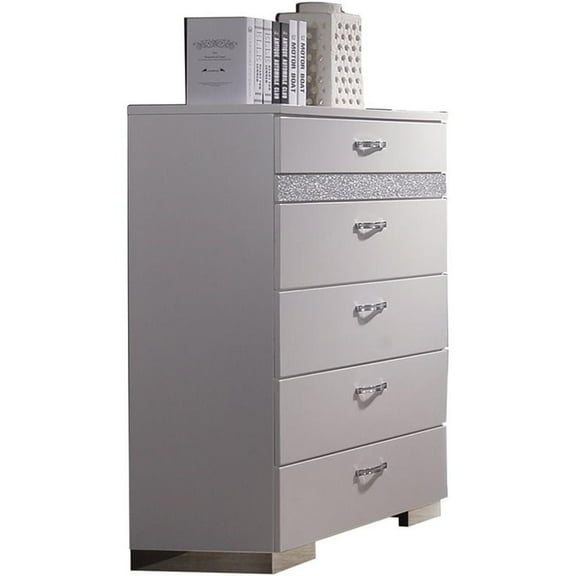 ACME Naima II 6 Drawer Chest in White