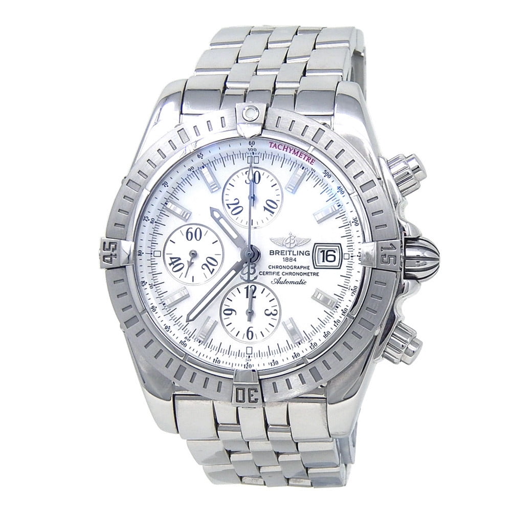 Pre-Owned Breitling Chronomat Evolution A13356 Steel 44mm Watch (Certified  Authentic \u0026 Warranty) - Walmart.com