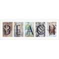 thumbnail image 3 of Vieira, Robin-Lee 24x11 Black Modern Framed Museum Art Print Titled - Beach, 3 of 5
