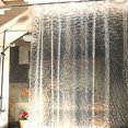 thumbnail image 1 of 1,8*1,8 m impermeable 3D espesado baño baño ducha cortina blanca Likrtyny Para estrenar, 1 of 6