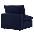 thumbnail image 3 of Modway Commix Sectionnel de Mobilier de Patio Extérieur Sunbrella 4 Pcs, Bleu Marine, 3 of 10
