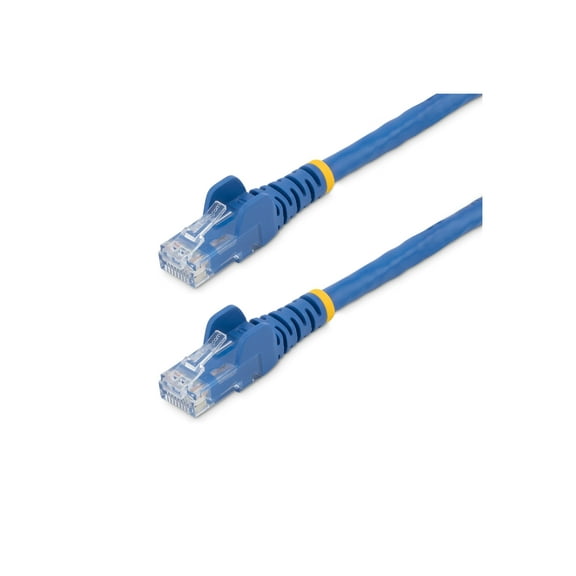 StarTech 1 ft. CAT6 Ethernet Cable - 10 Pack - ETL Verified - Blue CAT6 Patch Cord - Snagless RJ45