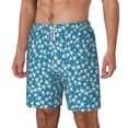 thumbnail image 2 of Uemuo Beautiful Floral Pattern Mens Swim Trunks Quick Dry Board Shorts with Mesh Lining, Stretch Beach Shorts Quick Dry No-Chafing Board Shorts-X-Large, 2 of 9