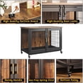 thumbnail image 2 of Ourlova 37.4 Inch Large Dog Crate Furniture for Entryway Living Room, 2 of 7