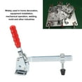 thumbnail image 4 of Heavy Duty Toggle Clamp, Quick Release Fixture Clamp High Hardness High Carbon Steel Durable Extra Length  For Mechanical Operation, 4 of 8