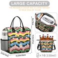 thumbnail image 5 of Pioneer Flower Floral Print Pattern Womens Lunch Box for Work,Insulated Large Lunch Bag,Leakproof Adult Lunch Bag for Work,Beach,Travel,Picnic,Camping, 5 of 6